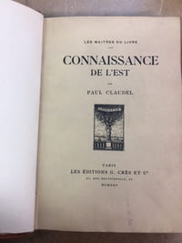 Connaissance de l’Est. Portrait de l’auteur et compositions décoratives dessinées et gravées par Foujita