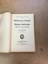 900 recettes de Cocktails et Boissons Américaines. Guide du Barman et du Gourmet chic