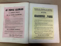 Les Murailles politiques françaises depuis le 18 juillet 1870 jusqu’au 25 mai 1871. Affiches Françaises et Allemandes. La Guerre. La Commune. Paris-Province