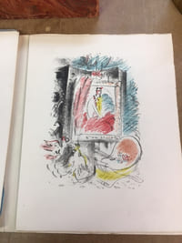 La Vagabonde. Lithographies en couleurs de Marcel Vertès