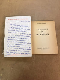 Chansons du Mirador 