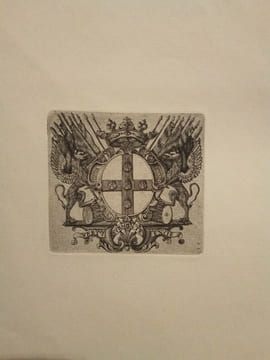 Les Anciens Ex-Libris Héraldiques Vaudois.. MORTON (Charles)