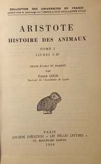 Histoire des Animaux.
