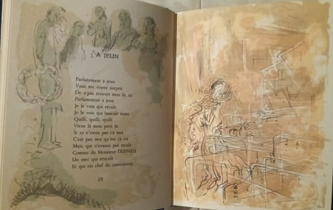 Jacques BREL. Illustré par D.-A. Steinlen, 110 lithographies en couleurs.. BREL (Jacques)