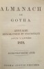 Almanach de Gotha – Annuaire Diplomatique pour l'année 1859.. GOTHA 1859