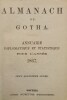 Almanach de Gotha – Annuaire Diplomatique pour l'année 1867.. GOTHA 1867