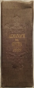 Almanach de Gotha – Annuaire Diplomatique pour l'année 1869.