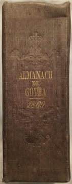 Almanach de Gotha – Annuaire Diplomatique pour l'année 1869.. GOTHA 1869