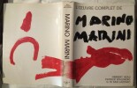 L'Oeuvre complète de Marino Marini, par Patrick Waldberg.. MARINI (Marino)