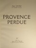 Provence Perdue.. GIONO (Jean)