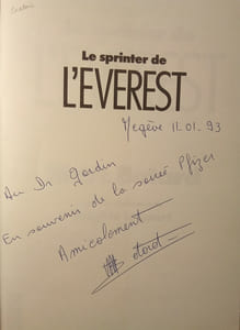 Le Sprinter de L'EVEREST.