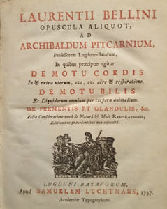 Opuscula aliquot ad Archibaldum Pitcarnum.