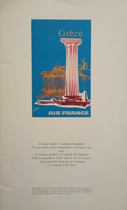 15 Affiches pour Air France, par Georges Mathieu