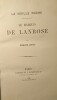  Le Marquis de LANROSE «La Vieille Roche», par Edmond About.. ABOUT (Edmond)