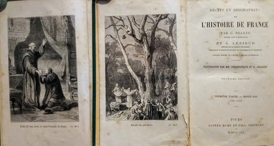 Récits et Biographies de l'Histoire de France.