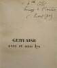 Gervaise avec et sans Lys. Roman.. ÉNARD-PEREZ (Colette)