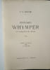 &Eacute;douard Whymper–Le vainqueur du Cervin.. SMYTHE (F.S.) & WHYMPER (&Eacute;douard)