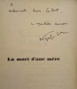 La Mort d'une Mère. Roman.. PEYREFITTE (Roger)