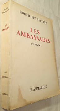 Les Ambassades. Roman.. PEYREFITTE (Roger)
