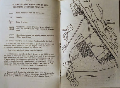 Atlas Historique et Géographique de Sarh [Tchad] de 1899 à 1970.