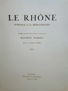 Le Rhône d'Orange à la Méditerranée.