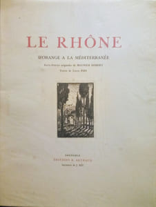 Le Rhône d'Orange à la Méditerranée.