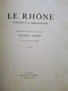 Le Rhône d'Orange à la Méditerranée.