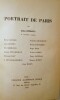 Portraits de PARIS, par Jules Romains.. ROMAINS (Jules)