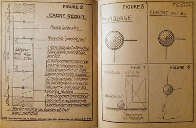 Règlement Technique et Officiel du Sport «BOULES» 1947.