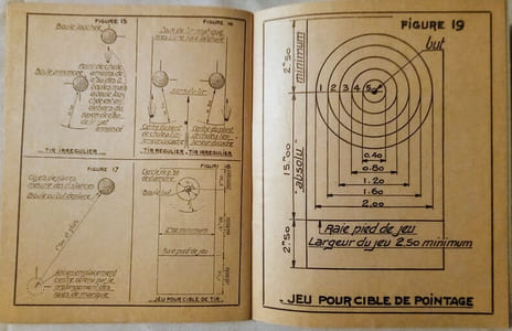 Règlement Technique et Officiel du Sport «BOULES» 1947.