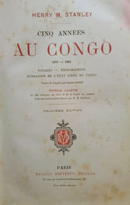 Cinq Années au Congo 1879-1884.