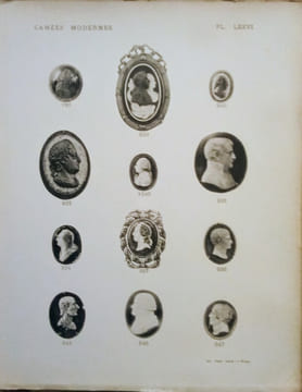 Catalogue des Camées Antiques et Modernes de la Bibliothèque Nationale.. BABELON (Ernest)