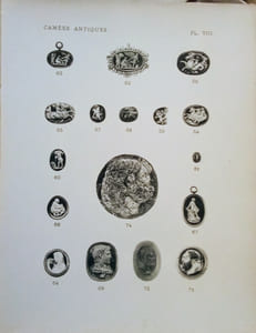 Catalogue des Camées Antiques et Modernes de la Bibliothèque Nationale.