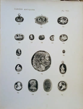 Catalogue des Camées Antiques et Modernes de la Bibliothèque Nationale.. BABELON (Ernest)
