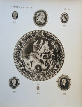Catalogue des Camées Antiques et Modernes de la Bibliothèque Nationale.. BABELON (Ernest)