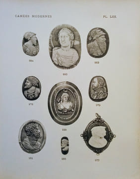 Catalogue des Camées Antiques et Modernes de la Bibliothèque Nationale.. BABELON (Ernest)