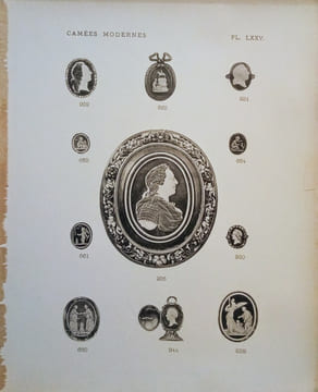 Catalogue des Camées Antiques et Modernes de la Bibliothèque Nationale.. BABELON (Ernest)