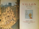 Villon (Oeuvres).. VILLON (François) & DUBOUT (Albert)