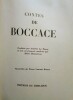 Contes de BOCCACE.. BOCCACE (Jean) & BRENOT (Pierre Laurent)