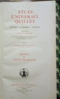 Atlas Universel Quillet.
