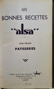Pâtisseries.