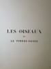 Les Oiseaux et Le Timbre-Poste, par Mme DUPRAT-ODEND'HAL.. IRIS-OISEAUX-TIMBRE-POSTE