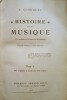 Histoire de la Musique.. COMBARIEU (J.)