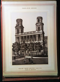 PARIS et VERSAILLES 50 Vues.