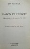 Platon et l'Europe.. PATOCKA (Jan)