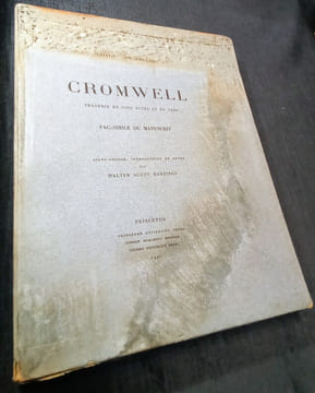 CROMWELL – Tragédie en cinq actes et en vers.. BALZAC (Honoré de)