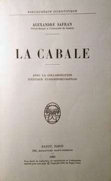La Cabale.. SAFRAN (Alexandre)