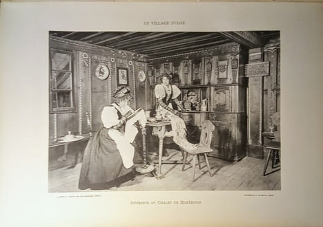 Le Village Suisse à L'exposition Nationale Suisse Genève 1896.. Collectif-Exposition-Suisse 