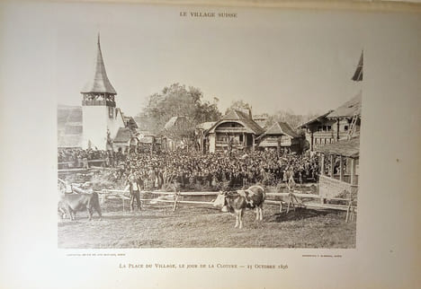 Le Village Suisse à L'exposition Nationale Suisse Genève 1896.. Collectif-Exposition-Suisse 