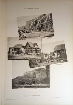 Le Village Suisse à L'exposition Nationale Suisse Genève 1896.. Collectif-Exposition-Suisse 